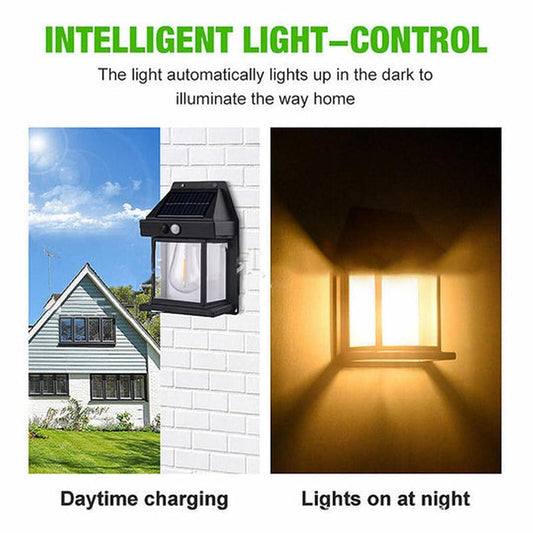 Solar Outdoor Wall Light 🌞💡